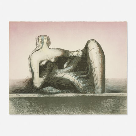 Henry Moore, ‘Reclining Figure’, 1977