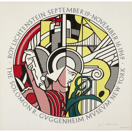 Roy Lichtenstein, ‘The Solomon R. Guggenheim Museum (Poster)’, 1969