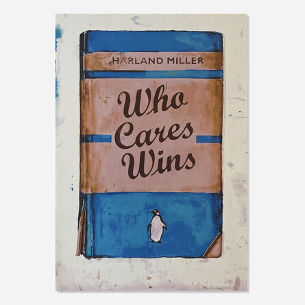 Harland Miller, ‘Who Cares Wins’, 2020