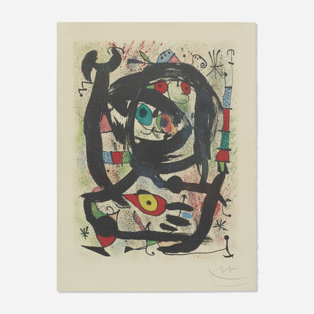 Joan Miró, ‘A lithograph for the Los Angeles County Museum of Art, Los Angeles’, 1969
