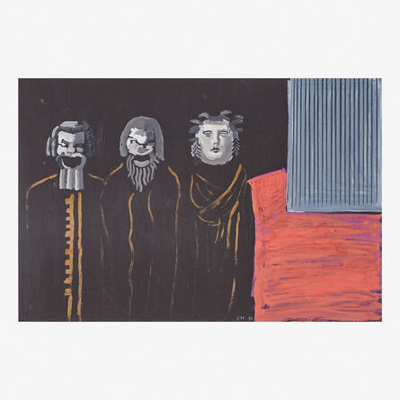 David Hockney, ‘Three Singers on Stage’, 1981