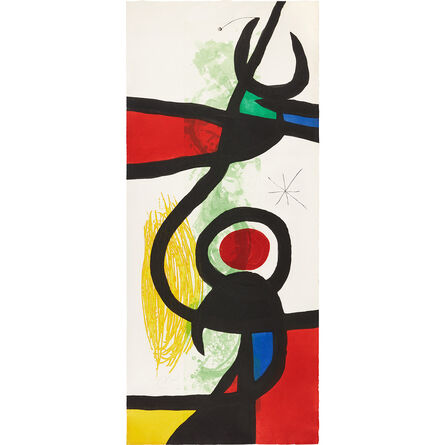 Joan Miró, ‘Les Grandes manœuvres (The Great Maneuvers) (D. 575)’, 1973