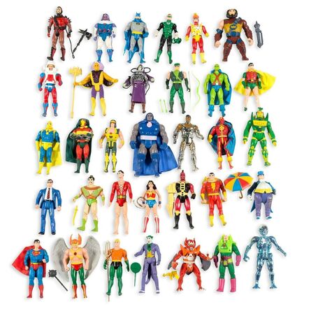 Kenner Toys, ‘Super Powers action figure collection - Complete line of 34 figures’, 1984-1986
