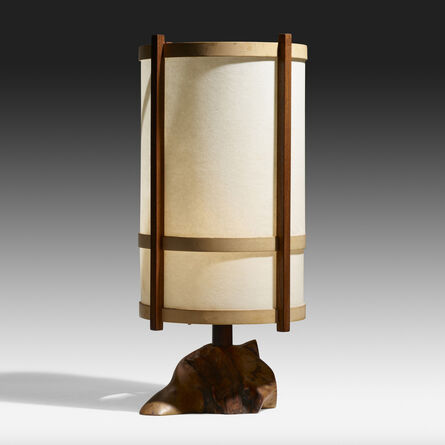 George Nakashima, ‘Table lamp’, 1979