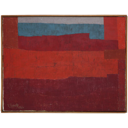 Jacqueline Pavlowsky, ‘Le Mur Rouge’, 1964