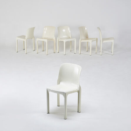 Artimede, ‘Twelve "Selene" stacking chairs’, 1970s