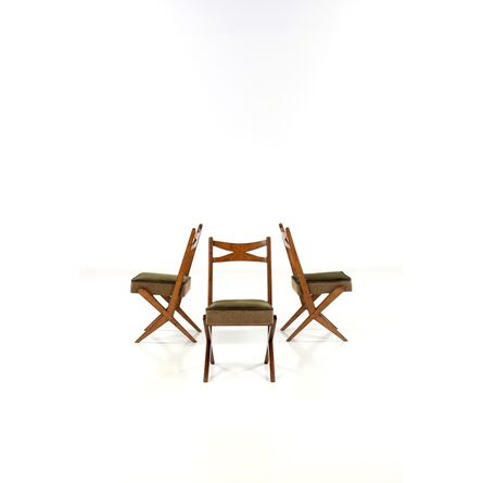 B.B.P.R. (Lodovico Barbiano di Belgiojoso, Enrico Peressutti, Ernesto Nathan Rogers), ‘Set Of Three Chairs’, 1948
