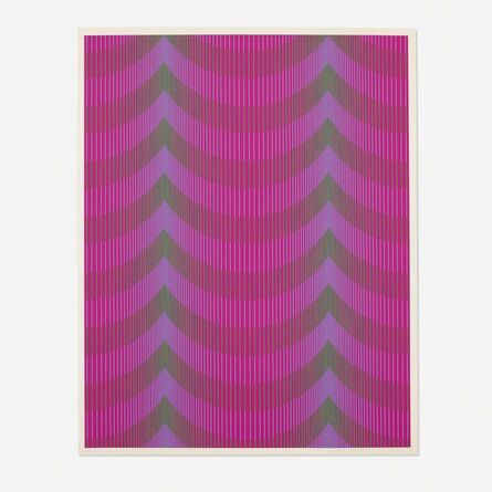 Julian Stanczak, ‘Veiled’, 1972