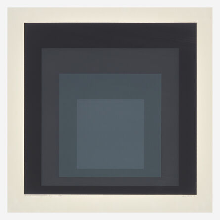 Josef Albers, ‘Gray Instrumentation Ij’, 1974