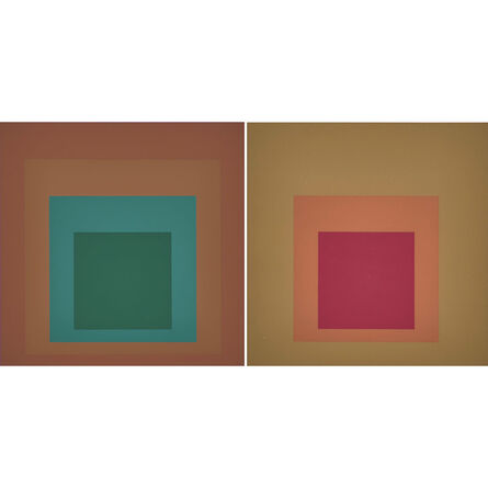 Josef Albers, ‘Reserved and Equivocal from Homage to the Square: Ten Works by Josef Albers’, 1962
