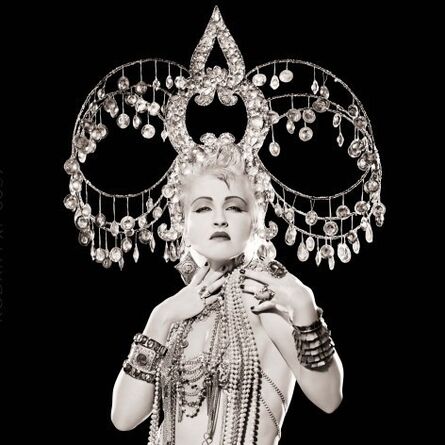 Matthew Rolston, ‘Cyndi Lauper, Headdress, Los Angeles, 1986’, 1986