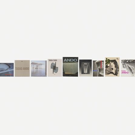 ‘Tadao Ando monographs, twelve’