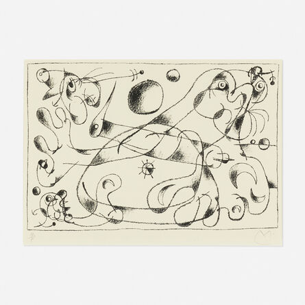 Joan Miró, ‘Ubu Roi’, 1966