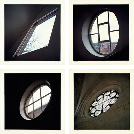 Jan Dibbets, ‘Soissons from Ten Windows: four plates’, 1988-97