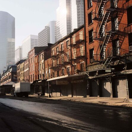 Janet Delaney, ‘South Street with High Rises’