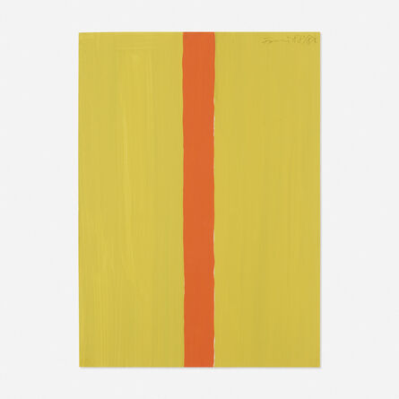 Günther Förg, ‘Untitled (Yellow-Orange)’, 1988