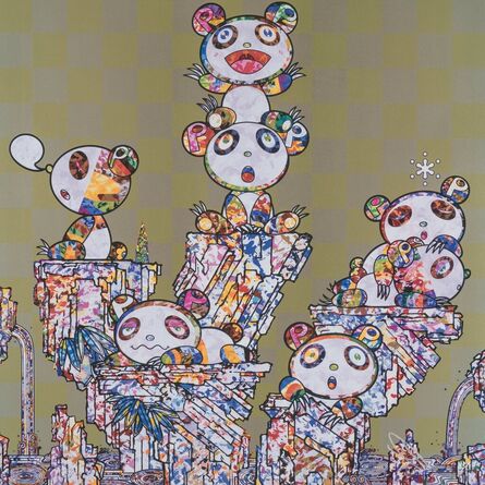Takashi Murakami, ‘Panda Cubs Pandas’, 2019