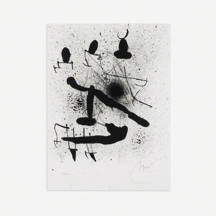 Joan Miró, ‘Liberte des Libertes (from Liberte des Libertes portfolio)’, 1971