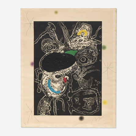 Joan Miró, ‘Plate III (from Espriu-Miro)’, 1975