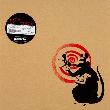 After Banksy, ‘Radar Rat Dirty Funker (Brown)’, 2008