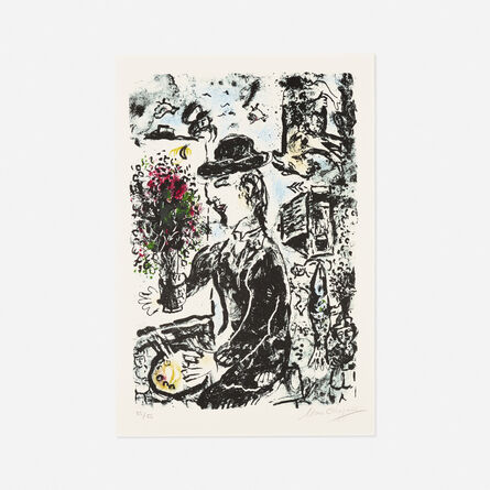 Marc Chagall, ‘Le Peintre au Chapeau’, 1983
