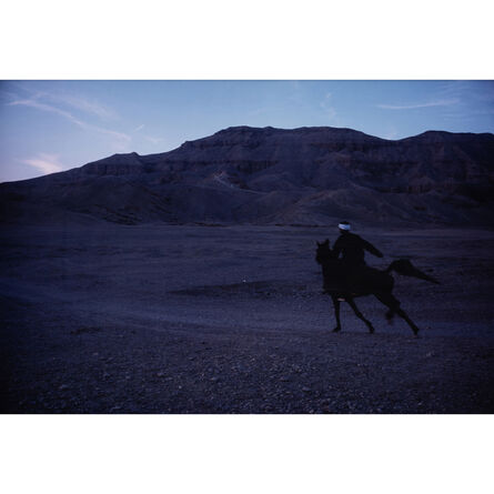 Nan Goldin, ‘Jabalowe riding Roma into desert, Luxor’, 2003