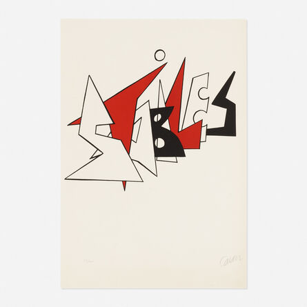 Alexander Calder, ‘Stabiles’, 1963
