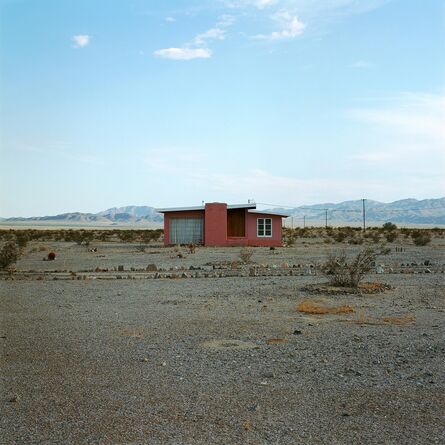 John Divola, ‘From the series Isolated Houses, N34º 09.900' W115º 48.824'’, 1995 -1998