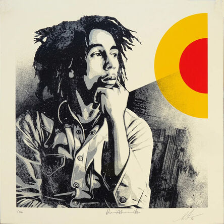 Shepard Fairey, ‘Bob Marley - Sun is Shining’, 2020