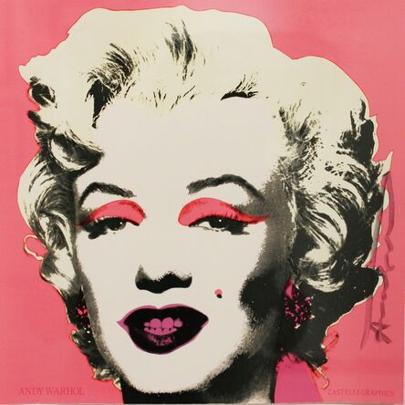 Andy Warhol, ‘"Marilyn" Invitation for the Castelli Graphics print retrospective of Andy Warhol’, 1963-1981