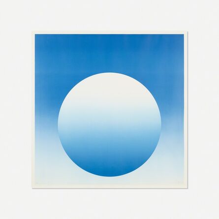 Herbert Bayer, ‘Weightless Blue’, 1975