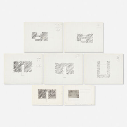 Michael Heizer, ‘Untitled (seven works)’, 1967