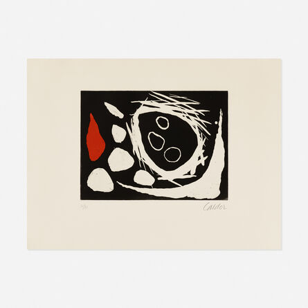 Alexander Calder, ‘Le Crane Dans Le Nid’, 1961