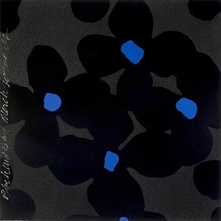Donald Sultan, ‘Black and Blues, March 30, 2011’, 2011