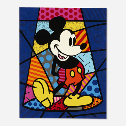 Romero Britto, ‘Mickey Mouse’, 1998