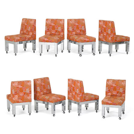Directional, ‘Set of eight dining chairs, New Hope, PA’, 1970s