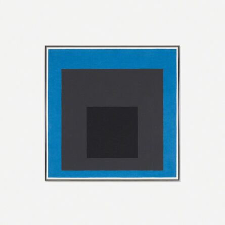 Josef Albers, ‘Study for Homage to the Square: Slate and Sky’, 1961