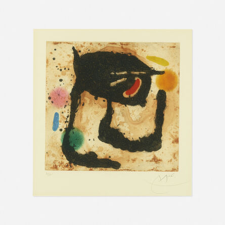 Joan Miró, ‘Le Dandy’, 1969
