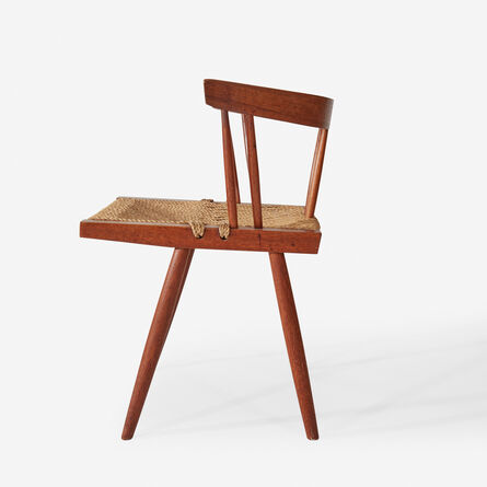 George Nakashima, ‘Grass-Seated Chair, New Hope, Pennsylvania’, 1964