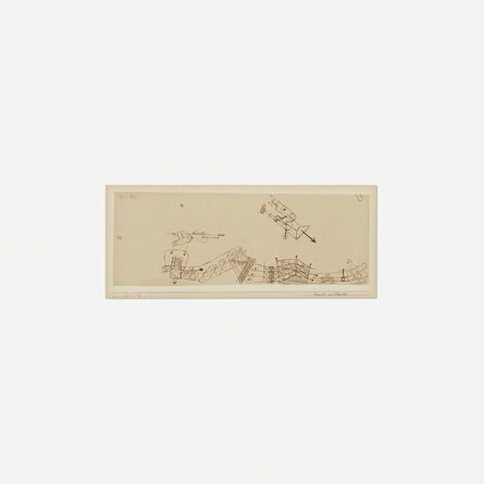 Paul Klee, ‘Angriff und Abwehr’, 1922