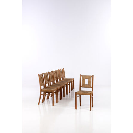 Paolo Buffa, ‘Set Of Eight Chairs’, 1940
