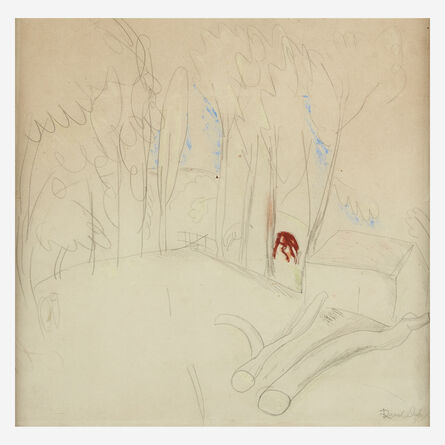 Raoul Dufy, ‘Forest Scene’