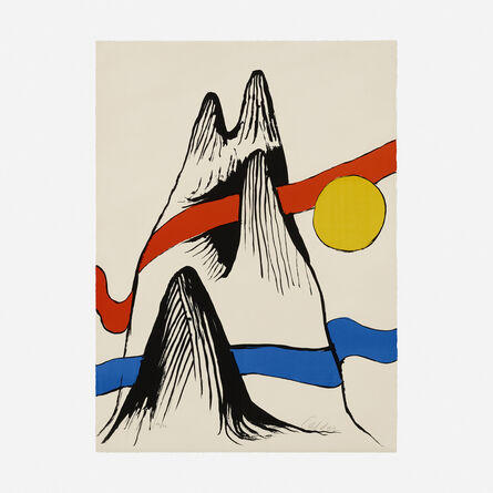 Alexander Calder, ‘Mountain and Sun’, c. 1970