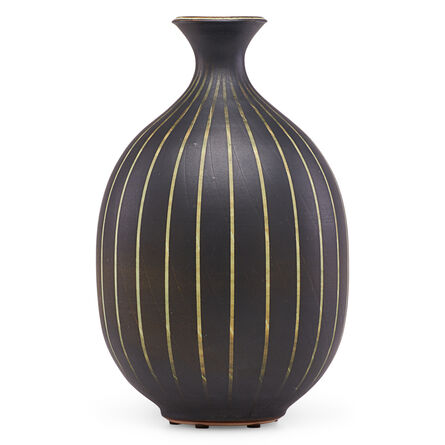 Harrison McIntosh, ‘Vase with stripes, Claremont, CA’, 1991