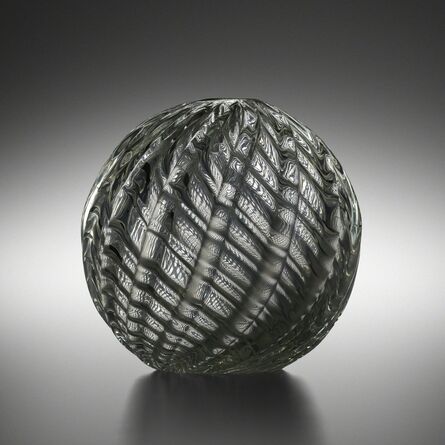 Paolo Venini, ‘Spherical Diamante vase, model 3638 A’, 1934-36