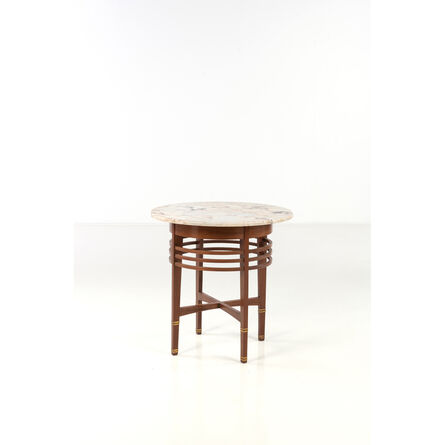 Gustave Serrurier-Bovy, ‘Pedestal table’