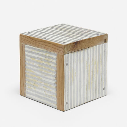 Stuart Arends, ‘Box with Silver Stripes’, 1987
