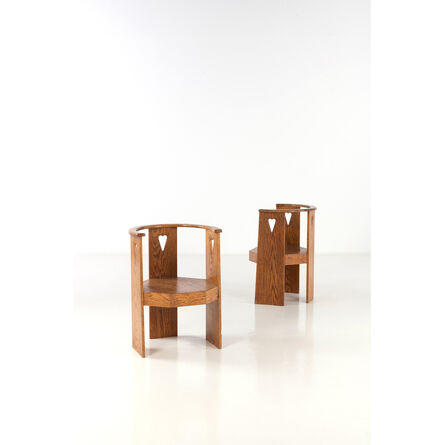 Eliel Saarinen, ‘Pair of armchairs’