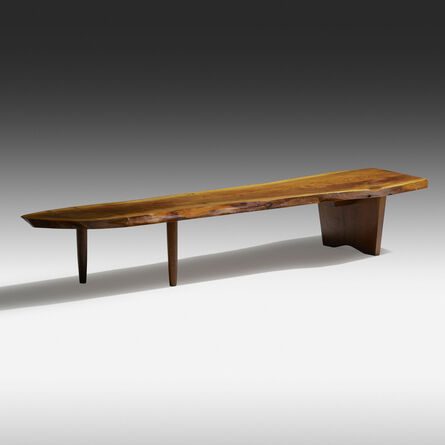George Nakashima, ‘Slab coffee table’, 1977