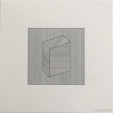 Sol LeWitt, ‘Twelve Forms Derived from a Cube, Plate #22’, 1984